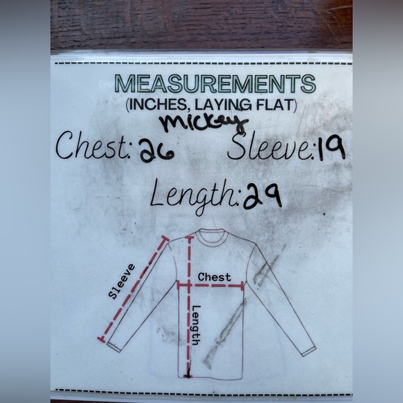 Mickey Mouse Vintage Paper Tag Rare Disney USA 2X Plus Red Womens Shirt Resort - Picture 15 of 15